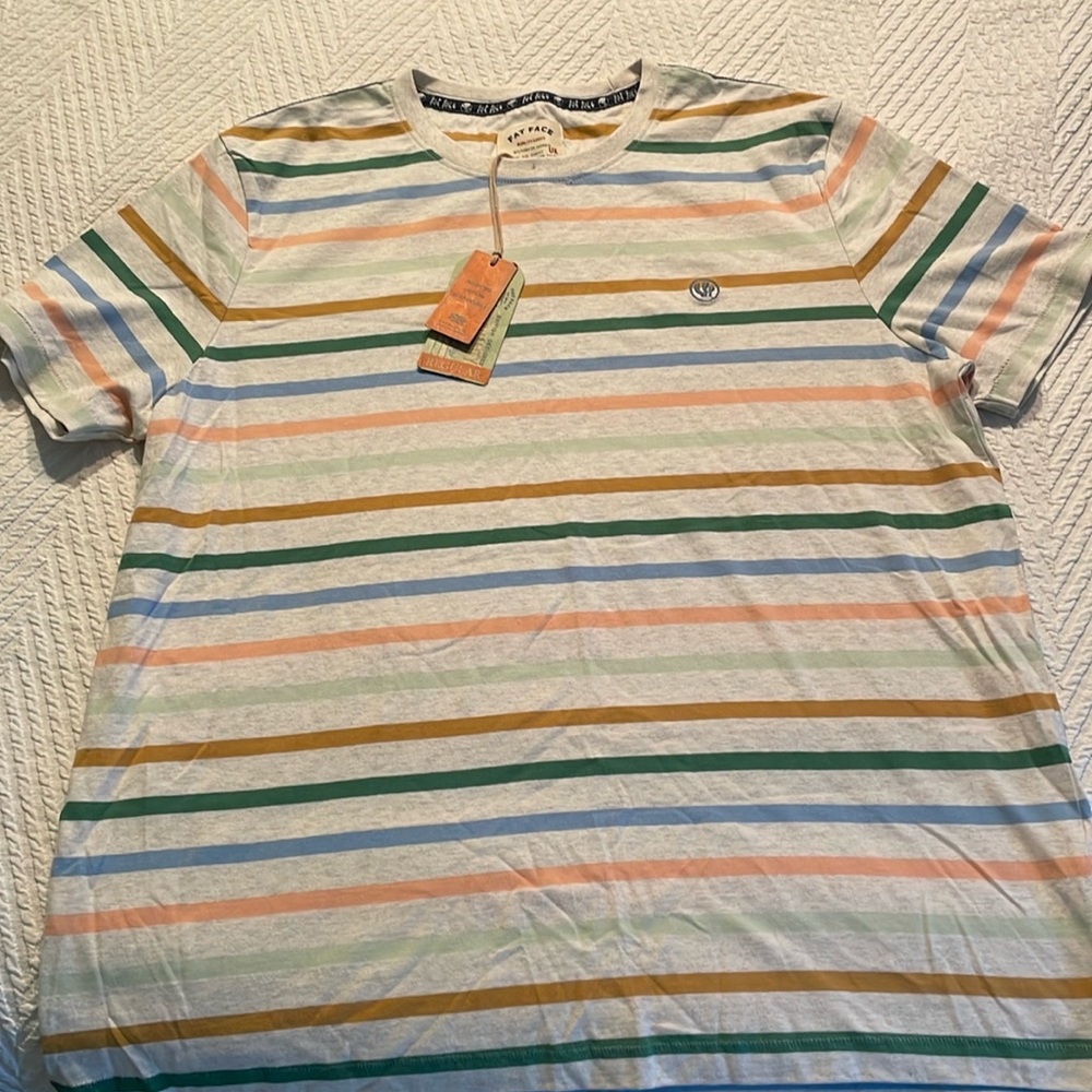 Men's FAT FACE cotton crew neck shirt